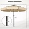 Polyester Solar LED 3-Tier Patio Umbrella with Tilt and 10x8.1 ft Shade